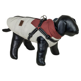 Produktbild von Nobby Hundemantel Jona 2in1 wasserabweisend Fleece rot Größe 36 cm