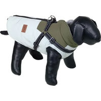 Produktbild von Nobby Hundemantel Jona 2in1 wasserabweisend grün Polyester Rückenlänge 44 cm