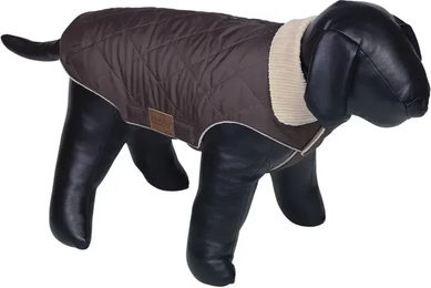 Nobby Hundemantel Karol braun beige wasserabweisend Polyester – Bild 1 von 3