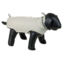 Nobby Hundemantel Lia Fleece beige grau wasserabweisend – Bild 1 von 4