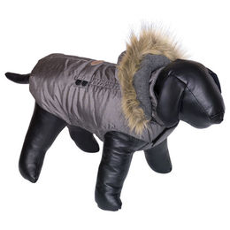 Produktbild von Nobby Hundemantel Liam Fleece grau wasserabweisend