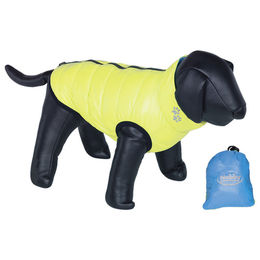 Produktbild von Nobby Hundemantel Light blau-gelb wasserabweisend aus Polyester