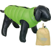 Produktbild von Nobby Hundemantel Light wasserabweisend aus Polyester grün-beige Größe Klein