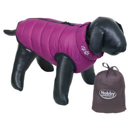 Produktbild von Nobby Hundemantel Light wasserabweisend aus Polyester in Lila Braun Größe 48 cm