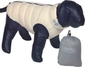 Nobby Hundemantel Light wasserdicht beige-grau – Bild 1 von 4