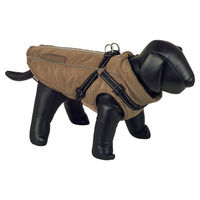 Produktbild von Nobby Hundemantel Lika 2 in 1 Fleece Winter wasserabweisend Beige 48 cm