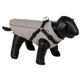 Produktbild von Nobby Hundemantel Lika 2 in 1 grau wasserabweisend Winter Polyester
