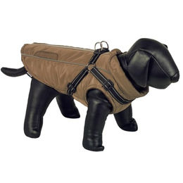 Nobby Hundemantel Lika 2 in 1 wasserabweisend Braun 23 cm – Bild 1 von 3