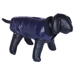 Produktbild von Nobby Hundemantel Madan blau wasserabweisend Fleece Wintermantel Größe 26 cm