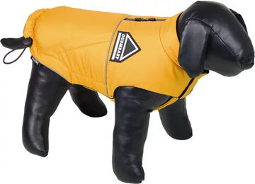Nobby Hundemantel Makis Fleece Gelb Wasserabweisend Rückenlänge 29 cm – Bild 1 von 2