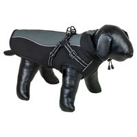 Produktbild von Nobby Hundemantel Meta 2 in 1 wasserabweisend Fleece Schwarz-Grau Größe 40 cm