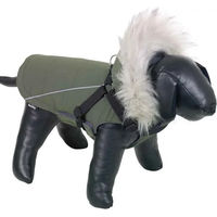 Produktbild von Nobby Hundemantel Mily 2 in 1 Wintermantel wasserabweisend grün Größe 20 cm