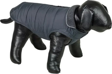 Nobby Hundemantel Mundi grau wasserabweisend mit Fleece für den Winter – Bild 1 von 2