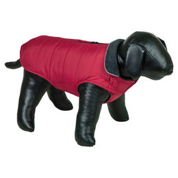 Produktbild von Nobby Hundemantel Mundi rot wasserabweisend mit Fleece für den Winter Größe 36 cm
