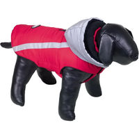 Produktbild von Nobby Hundemantel Pet Reflect Rot wasserabweisend Fleece Wintermantel