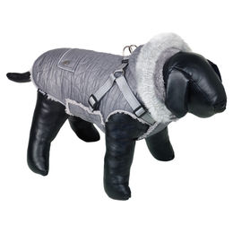 Produktbild von Nobby Hundemantel Polar 2in1 grau wasserabweisend Rückenlänge 32 cm