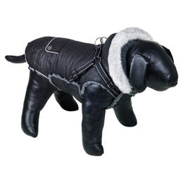 Produktbild von Nobby Hundemantel Polar 2in1 schwarz wasserabweisend Polyester Rückenlänge 48 cm