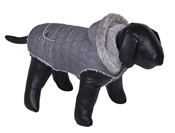 Nobby Hundemantel Polar grau wasserabweisend aus Polyester – Bild 1 von 2