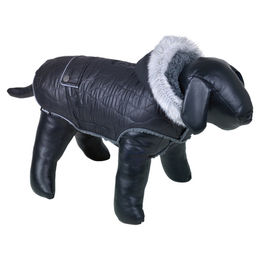 Produktbild von Nobby Hundemantel Polar schwarz wasserabweisend Polyester Rückenlänge 44 cm