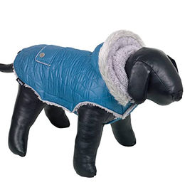 Nobby Hundemantel Polar Winter Mantel wasserabweisend Blau Grau 44 cm – Bild 1 von 2