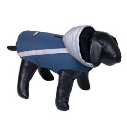 Nobby Hundemantel Reflect Blau Wasserabweisend Fleece 48 cm Länge – Bild 1 von 3