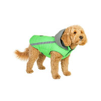 Produktbild von Nobby Hundemantel Reflect Cascade Fleece wasserabweisend Schwarz Grün