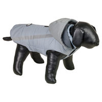 Produktbild von Nobby Hundemantel Reflect Fleece grau wasserabweisend Winter Klein