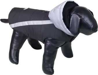 Nobby Hundemantel Reflect Schwarz Wasserabweisend mit Fleece-Futter – Bild 1 von 4