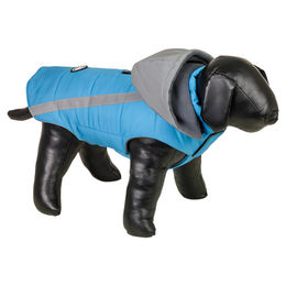 Produktbild von Nobby Hundemantel Reflect wasserabweisend Blau Größe 29 cm