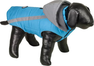 Nobby Hundemantel Reflect wasserdicht Fleece Winter Schwarz Blau – Bild 1 von 2