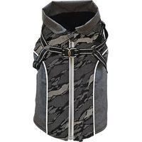 Produktbild von Nobby Hundemantel Reku 2 in 1 Wintermantel wasserabweisend grau-schwarz 44 cm
