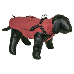 Produktbild von Nobby Hundemantel Rica 2 in 1 Lava Orange wasserabweisend Fleece Größe 40 cm