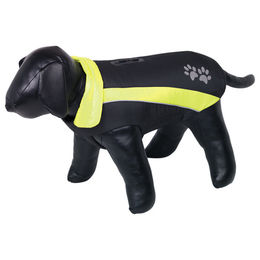 Produktbild von Nobby Hundemantel Sabi wasserabweisend Schwarz Gelb 44 cm