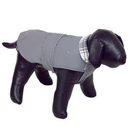 Nobby Hundemantel Sela grau wasserabweisend aus Polyester - 1 Stk. – Bild 1 von 4