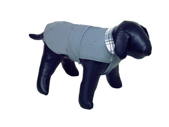 Nobby Hundemantel Sela grau wasserabweisend aus Polyester – Bild 1 von 3