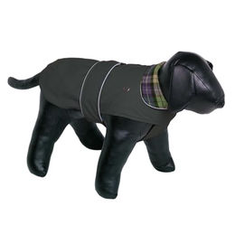 Nobby Hundemantel Sela Winter Mantel wasserabweisend Polyester dunkelgrün 40 cm – Bild 1 von 5