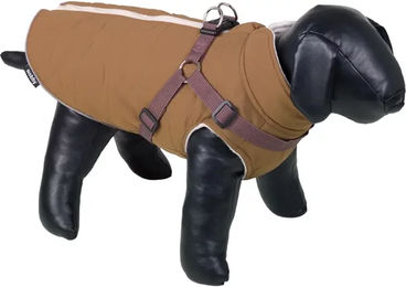 Nobby Hundemantel Sobak 2in1 Fleece wasserabweisend caramel Rückenlänge 20 cm – Bild 1 von 2