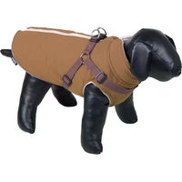 Produktbild von Nobby Hundemantel Sobak 2in1 Fleece wasserabweisend caramel Rückenlänge 20 cm