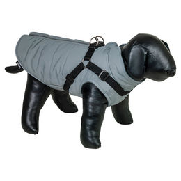 Produktbild von Nobby Hundemantel Sobak 2in1 grau wasserabweisend mit Fleece für den Winter