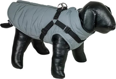 Nobby Hundemantel Sobak 2in1 grau wasserdicht Winter Polyester Größe 48 cm – Bild 1 von 2