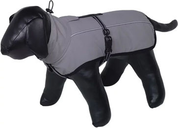 Nobby Hundemantel Timis Fleece grau wasserabweisend für den Winter – Bild 1 von 2