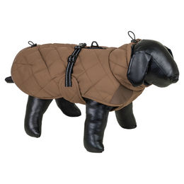 Produktbild von Nobby Hundemantel Uri 2in1 Inside wasserabweisend Fleece Beige Braun Größe 80 cm