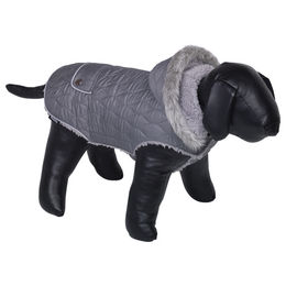 Produktbild von Nobby Hundemantel Winter grau wasserabweisend aus Polyester