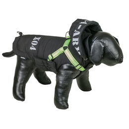 Nobby Hundemantel X04 2 in 1 Schwarz Wasserabweisend mit Fleece-Futter – Bild 1 von 3