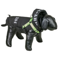 Produktbild von Nobby Hundemantel X04 2 in 1 Schwarz Wasserabweisend mit Fleece-Futter