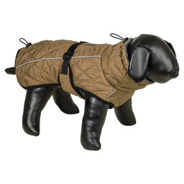 Nobby Hundemantel Yaka aus Fleece in Braun wasserabweisend – Bild 1 von 2