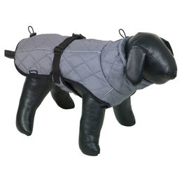 Produktbild von Nobby Hundemantel Yaka grau wasserabweisend aus Polyester