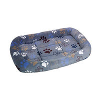 Produktbild von Nobby Hundematte Classic Lissi oval dunkelgrau 78 x 58 x 8 cm