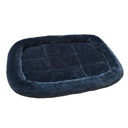 Nobby Hundematte oval Classic BIAN aus Plüsch dunkelgrau 78 x 58 x 8 cm – Bild 1 von 4