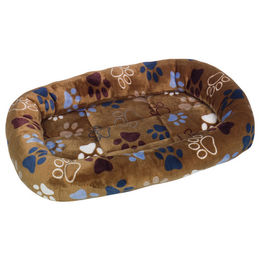 Nobby Hundematte oval Classic Lissi braun aus Polyester 98 x 78 x 8 cm – Bild 1 von 4